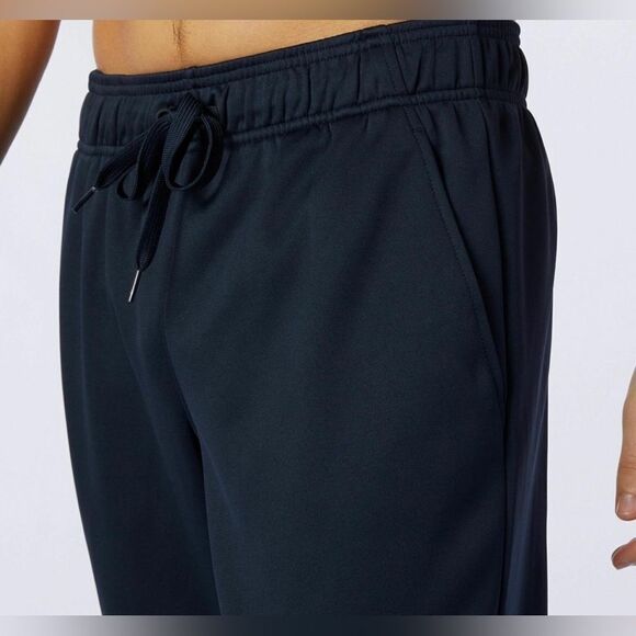 NWT New Balance Men’s Tenacity Performance Fleece Black Blue Joggers - Size M - Picture 7 of 11